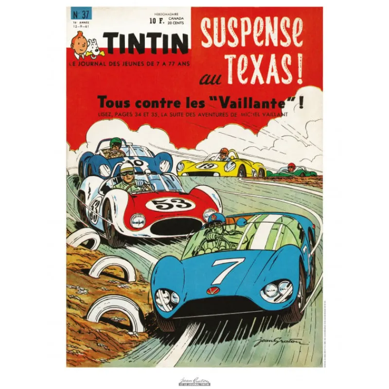 Jean Graton*Tintin Boutique Affiche Jean Graton-La Trahison de Steve Warson