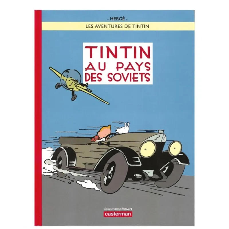 Albums Noir Et Blancs-colorisés*Tintin Boutique Album-Tintin au pays des Soviets