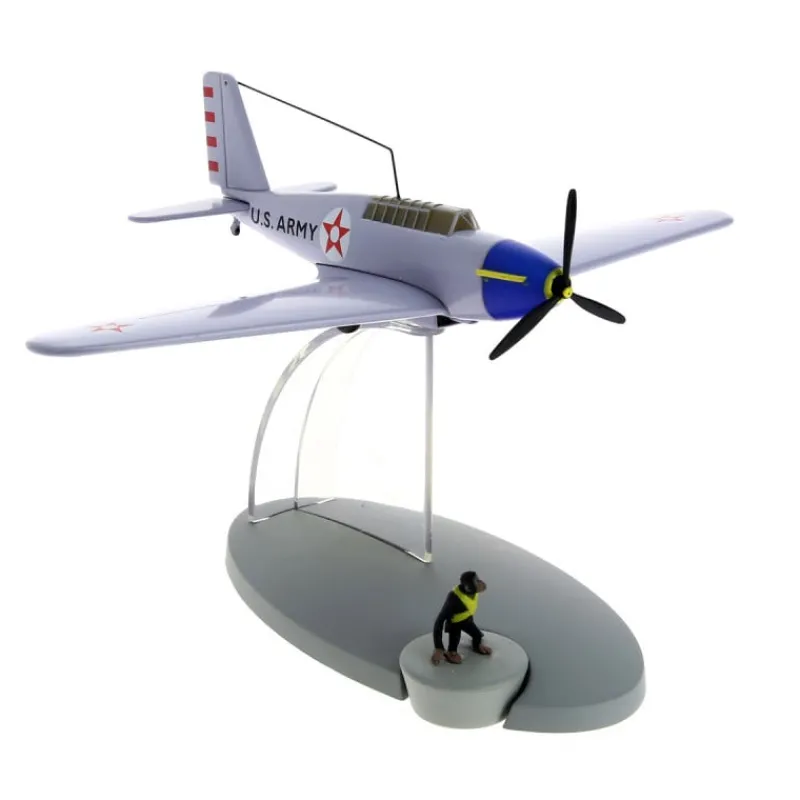 Avions*Tintin Boutique Avion Tintin N°35-L'Avion de chasse Américain