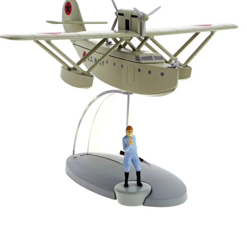 Avions*Tintin Boutique Avion Tintin N°38-L'Hydravion Militaire