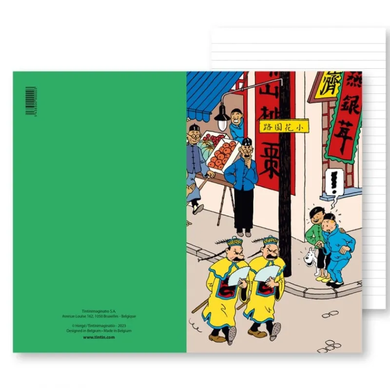 Carnet De Notes*Tintin Boutique Carnet de notes-Dupondt chinois