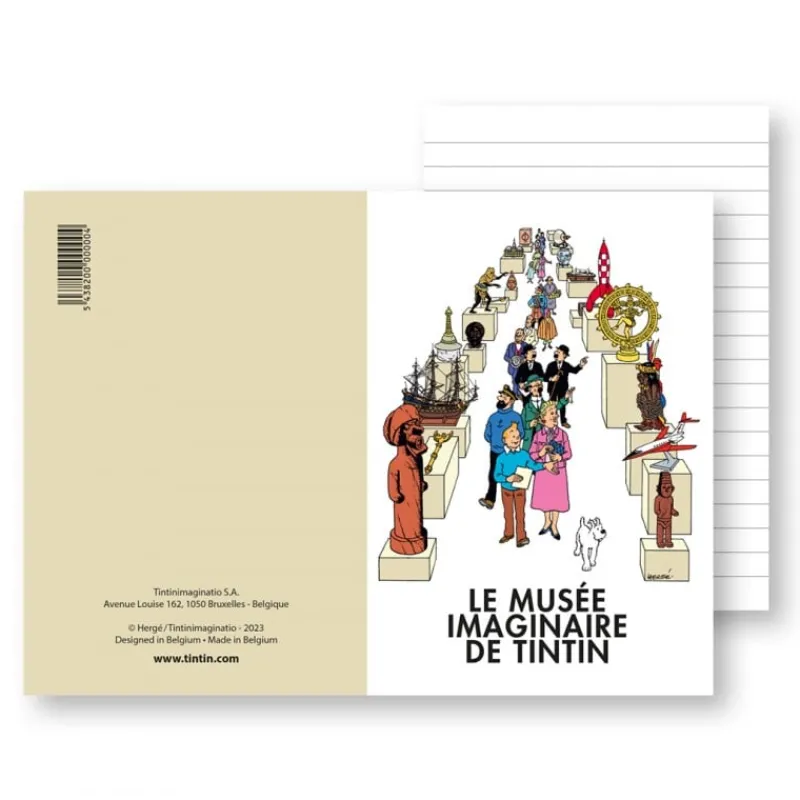 Carnet De Notes*Tintin Boutique Carnet de notes-Musée Imaginaire de Tintin