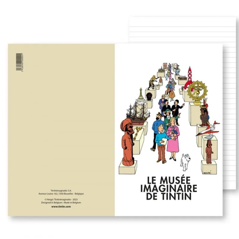 Carnet De Notes*Tintin Boutique Carnet de notes-Musée Imaginaire de Tintin