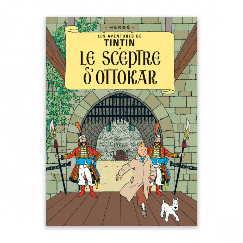 Cartes Postales*Tintin Boutique Carte Postale-Le Sceptre d'Ottokar