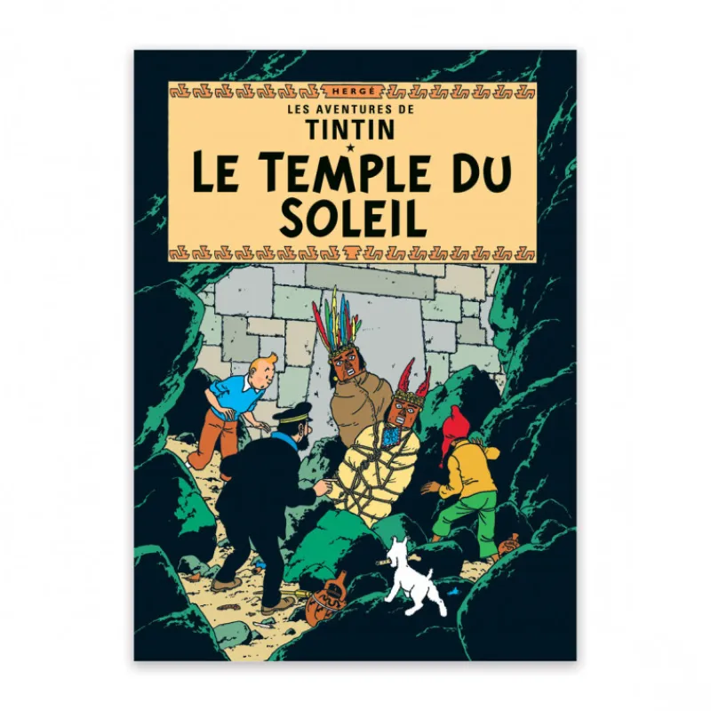 Cartes Postales*Tintin Boutique Carte Postale-Le Temple du Soleil