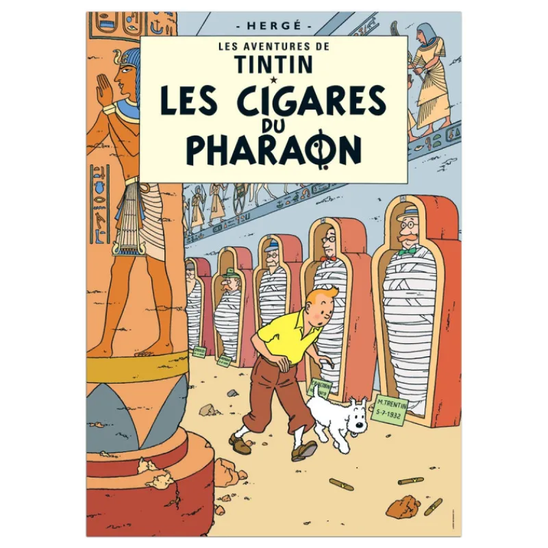 Cartes Postales*Tintin Boutique Carte Postale-Les Cigares du Pharaon