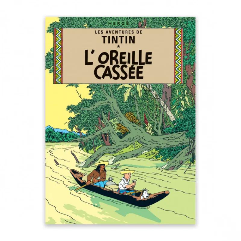 Cartes Postales*Tintin Boutique Carte Postale-L'Oreille cassée