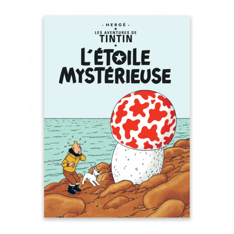 Cartes Postales*Tintin Boutique Carte Postale-L'Étoile mystérieuse
