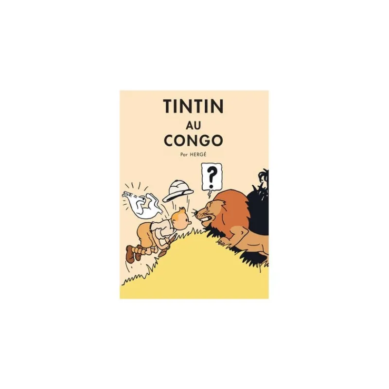 Cartes Postales*Tintin Boutique Carte Postale-Tintin au Congo