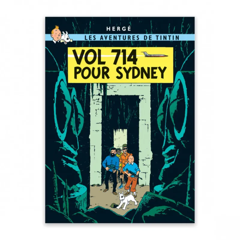 Cartes Postales*Tintin Boutique Carte Postale-Vol 714 pour Sydney