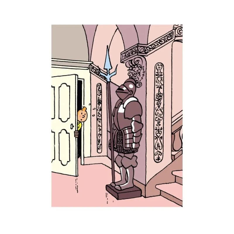 Chemises En Plastiques*Tintin Boutique Chemise plastique - Tintin et le secret de la Licorne2 (A4)
