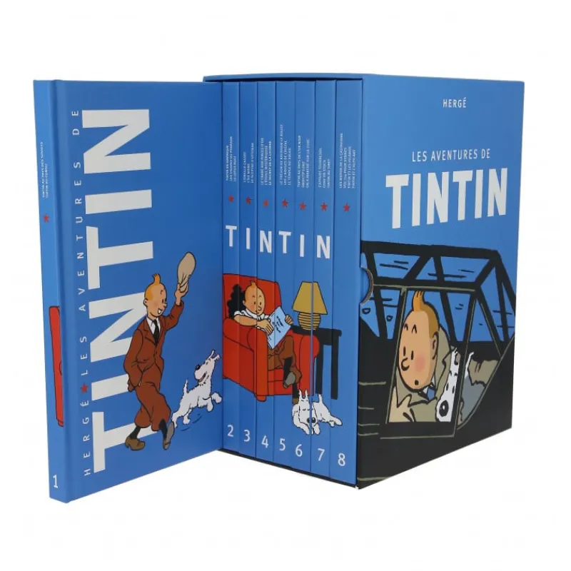 Idées Cadeaux | Les Aventures De Tintin*Tintin Boutique Coffret intégral - Tout Tintin 2019