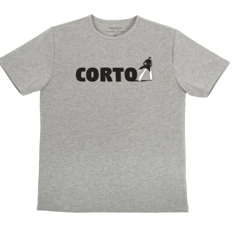 Corto Maltese*Tintin Boutique Corto Maltese T-shirt Logo gris