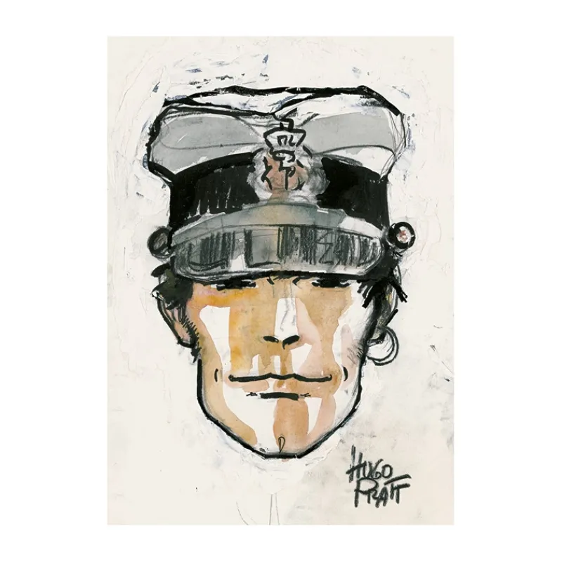 Corto Maltese*Tintin Boutique Corto Maltese-Carte postale Années ’70