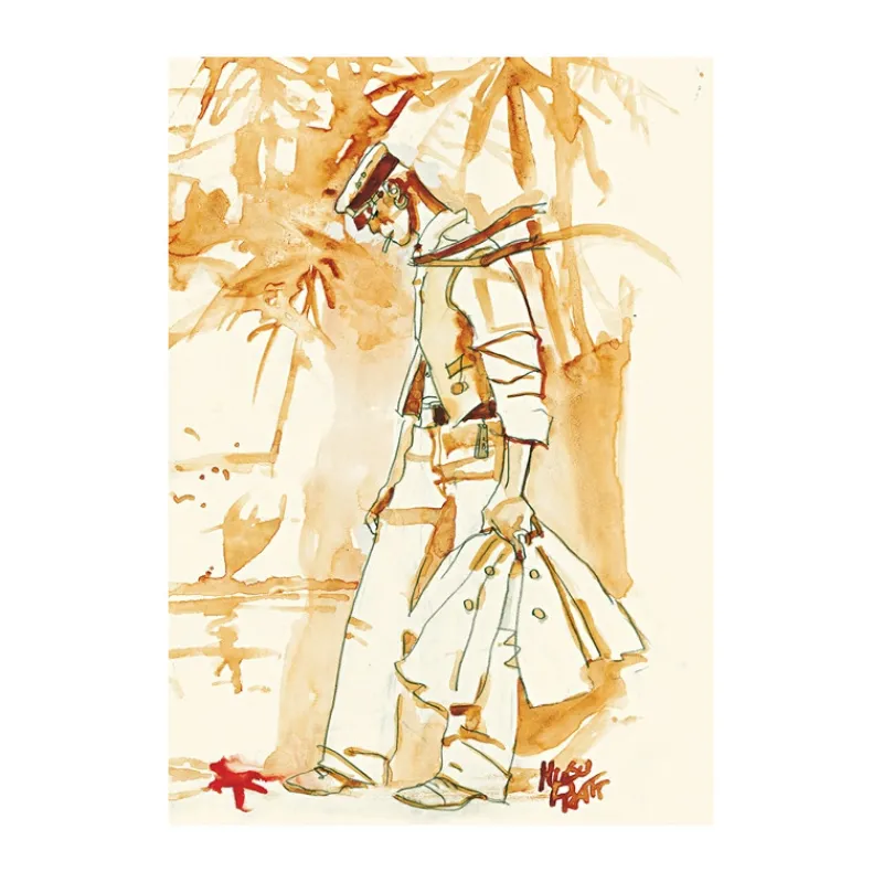 Corto Maltese*Tintin Boutique Corto Maltese-Carte postale Les femmes de Corto