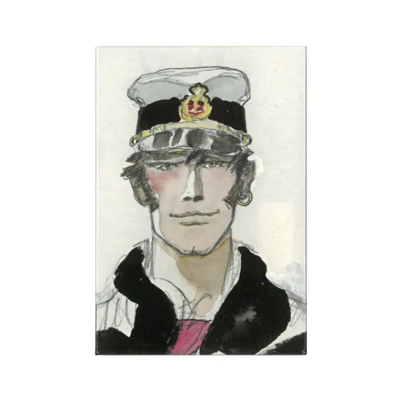Corto Maltese*Tintin Boutique Corto Maltese-Magnet Aquarelle