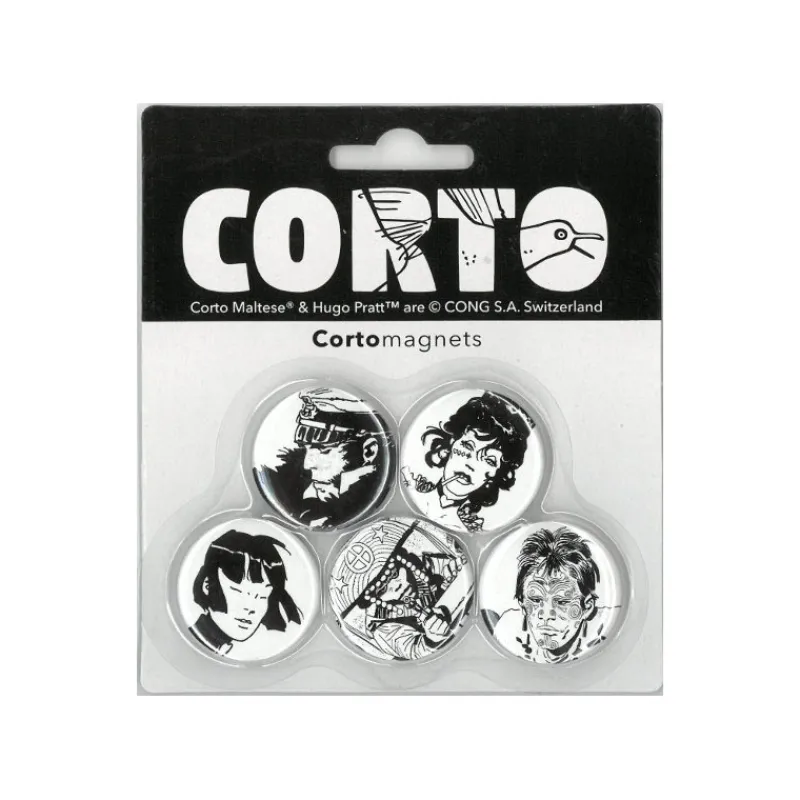 Corto Maltese*Tintin Boutique Corto Maltese-Pack Magnets Esmeralda