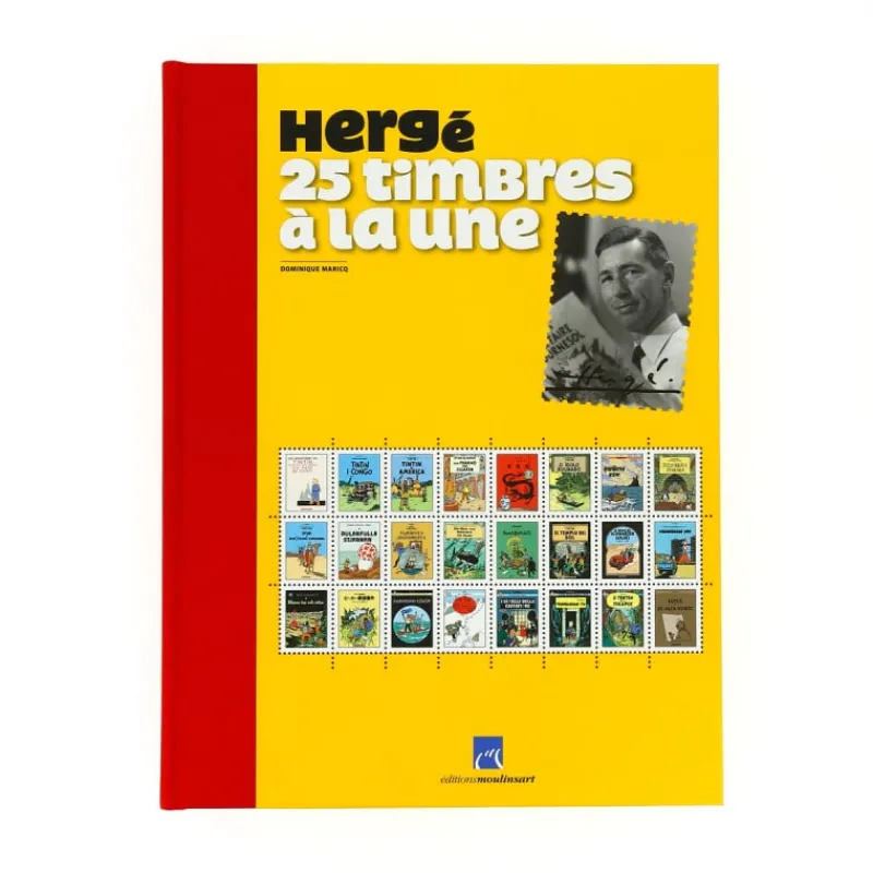 Monographies*Tintin Boutique Hergé, 25 timbres à la une