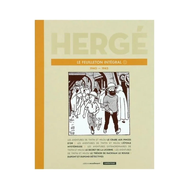 Monographies*Tintin Boutique Hergé, le feuilleton intégral Volume 9