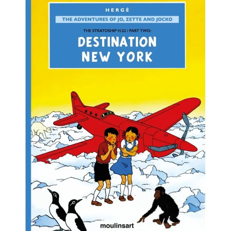 Idées Cadeaux | Les Aventures De Jo, Zette Et Jocko*Tintin Boutique Les aventures de Jo, Zette et Jocko - Destination New York