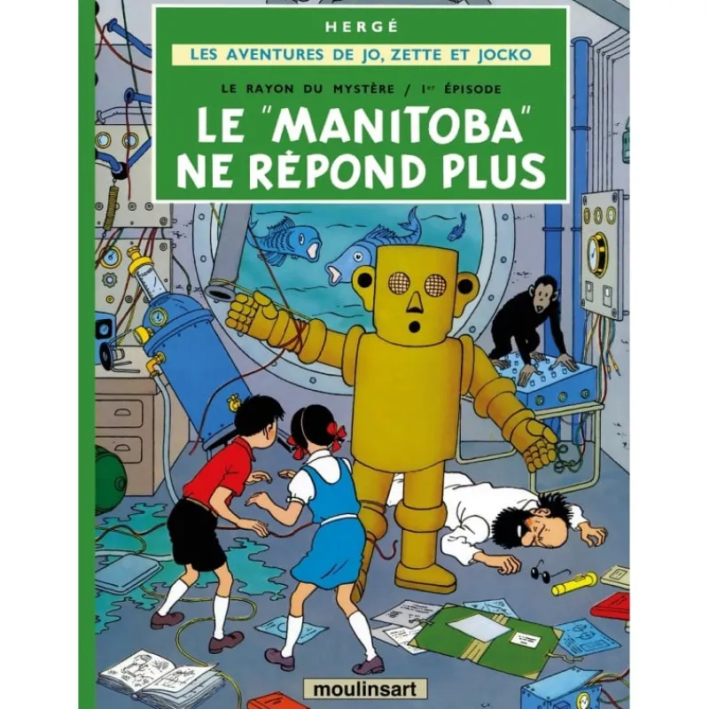 Idées Cadeaux | Les Aventures De Jo, Zette Et Jocko*Tintin Boutique Les aventures de Jo, Zette et Jocko - Le "Manitoba" ne répond plus