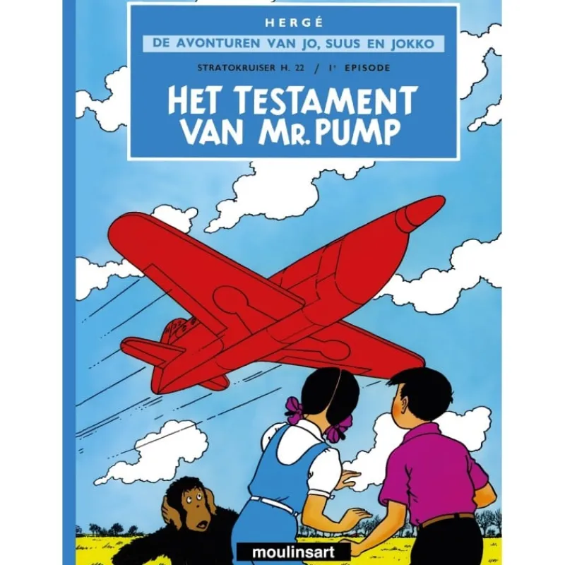 Idées Cadeaux | Les Aventures De Jo, Zette Et Jocko*Tintin Boutique Les aventures de Jo, Zette et Jocko - Le testament de M. Pump