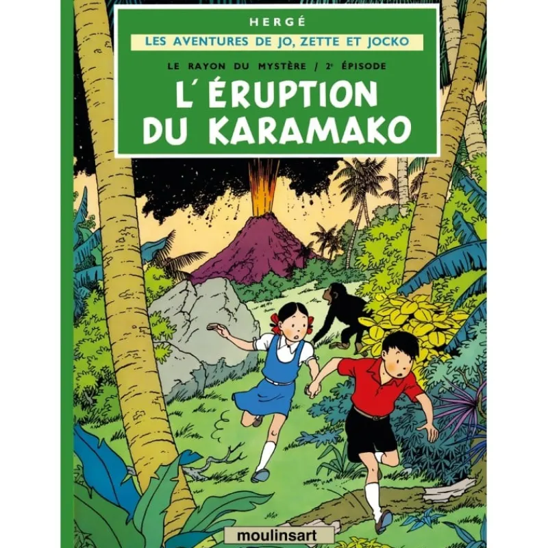 Idées Cadeaux | Les Aventures De Jo, Zette Et Jocko*Tintin Boutique Les aventures de Jo, Zette et Jocko - L'éruption du Karamako
