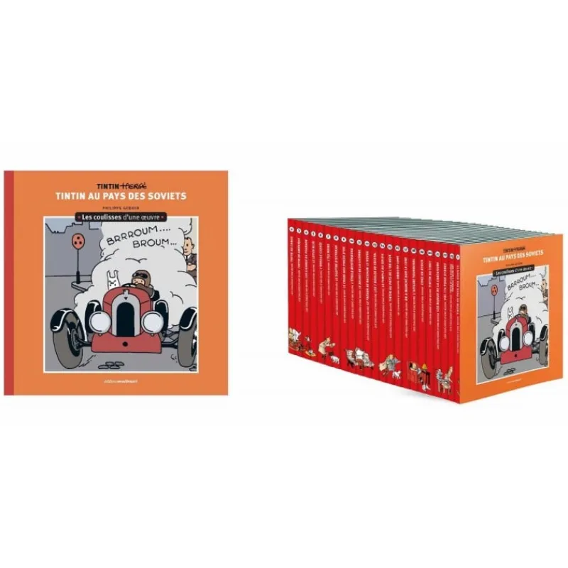 Idées Cadeaux | Les Coulisses D'un Œuvre*Tintin Boutique Les Coulisses d'une oeuvre - Tintin au pays des Soviets