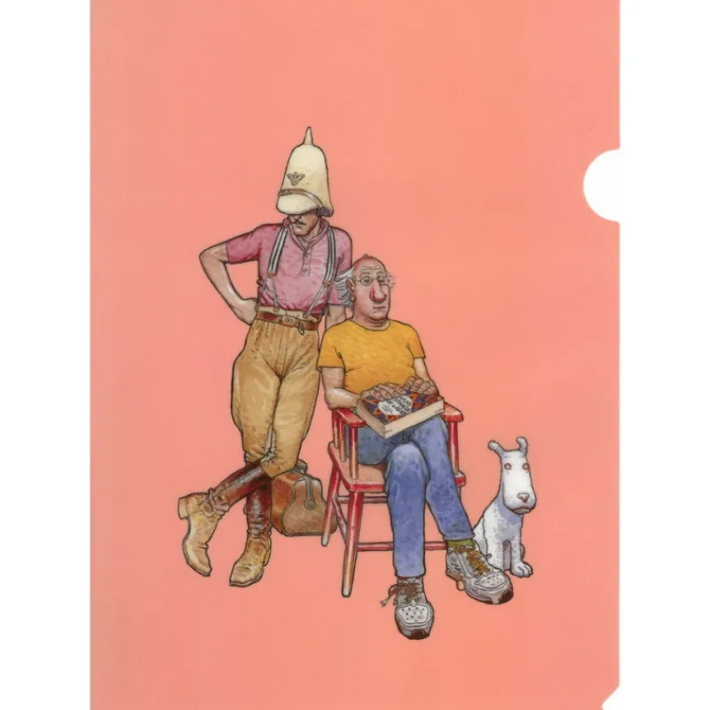 Mœbius*Tintin Boutique Mœbius-Chemise plastique A4 Major et Moebius