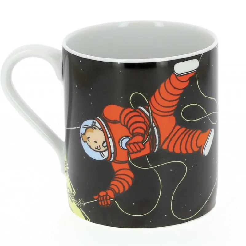 Art De La Table*Tintin Boutique Mug-Tintin & Haddock Lune