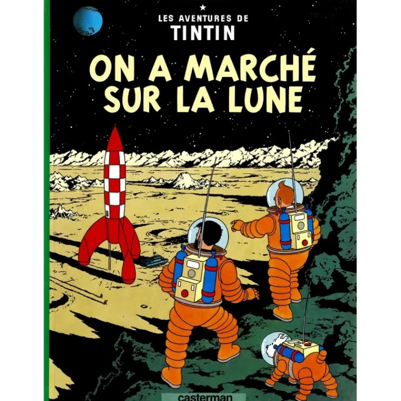 Les Aventures De Tintin*Tintin Boutique 17. On a marché sur la Lune