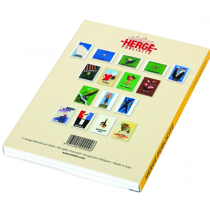Cartes Postales*Tintin Boutique Pack-Cartes Postales-Hergé publicité