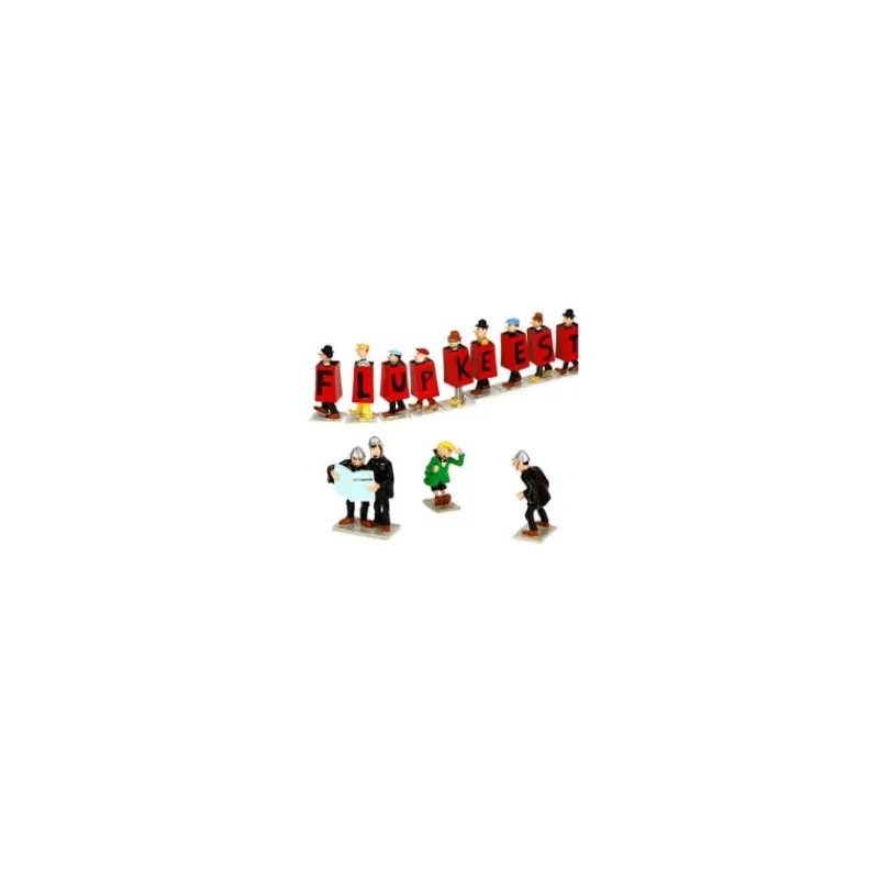 Pièces D'exception*Tintin Boutique Personnages de Quick et Flupke
