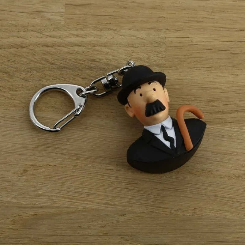 Porte-clés*Tintin Boutique Porte-clés Buste Dupont