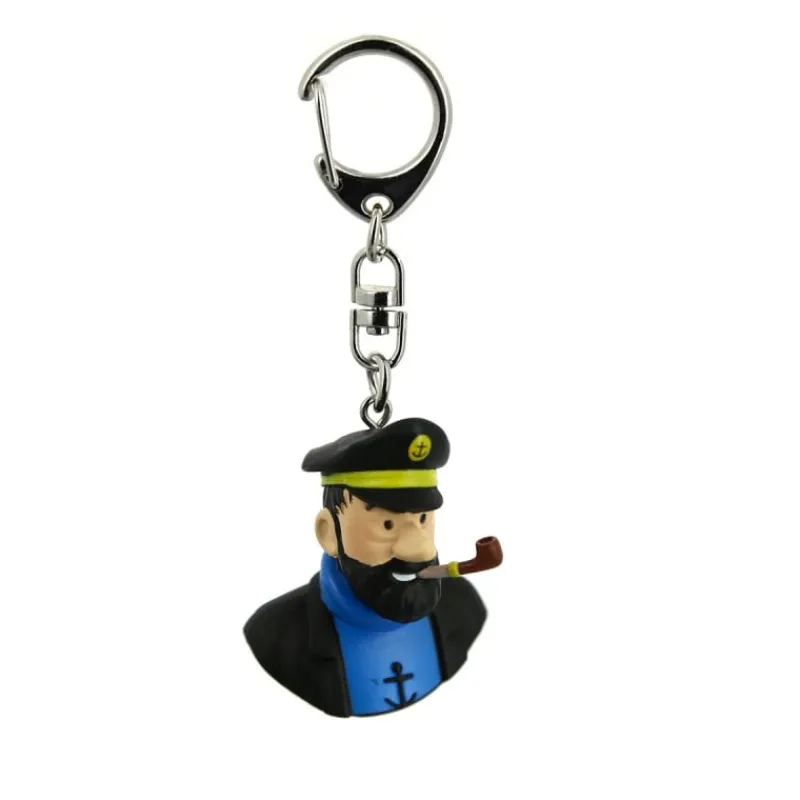 Porte-clés*Tintin Boutique Porte-clés Buste Haddock