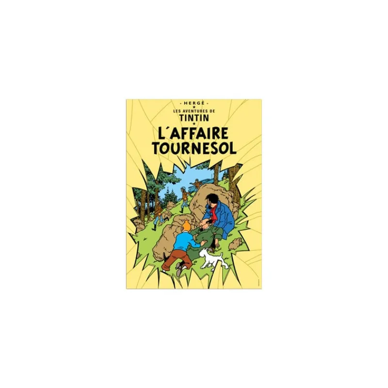 Affiches*Tintin Boutique Poster-L'Affaire Tournesol