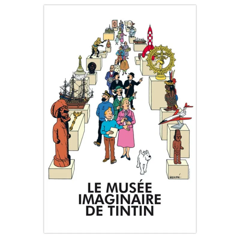 Idées Cadeaux | Affiches*Tintin Boutique Poster-Le Musée Imaginaire de Tintin