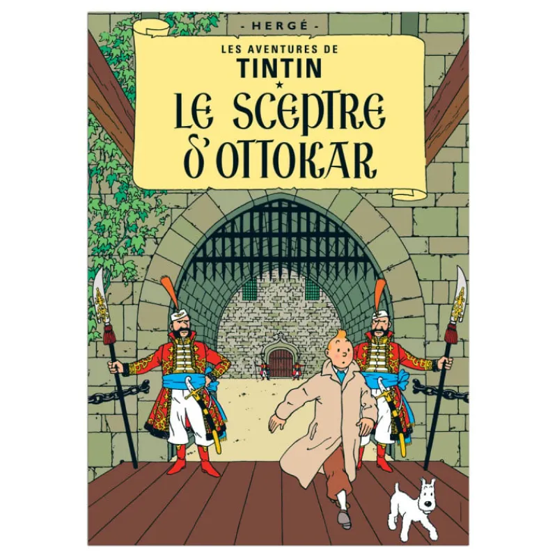 Affiches*Tintin Boutique Poster-Le Sceptre d'Ottokar