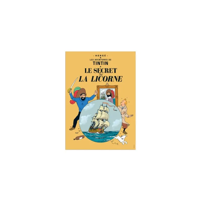 Affiches*Tintin Boutique Poster-Le Secret de La Licorne