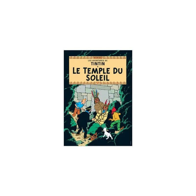 Affiches*Tintin Boutique Poster-Le Temple du Soleil