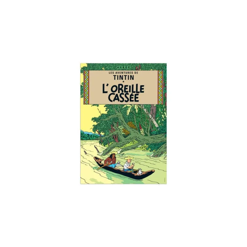 Affiches*Tintin Boutique Poster-L'Oreille cassée