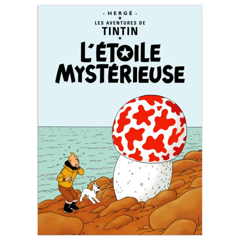 Affiches*Tintin Boutique Poster-L'Étoile mystérieuse