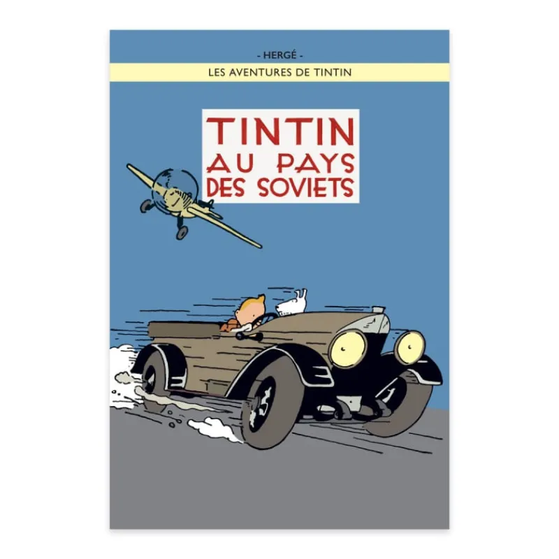 Affiches*Tintin Boutique Poster-Tintin au pays des Soviets