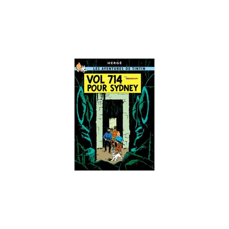 Affiches*Tintin Boutique Poster-Vol 714 pour Sydney