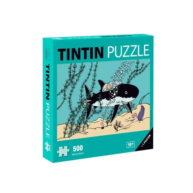 Jeux Et Puzzles*Tintin Boutique Puzzle Tintin-Requin