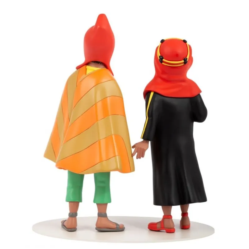 statuette_abdallah_amp_zorrino_3.webp Pièces D'exception*Tintin Boutique Statuette Abdallah & Zorrino
