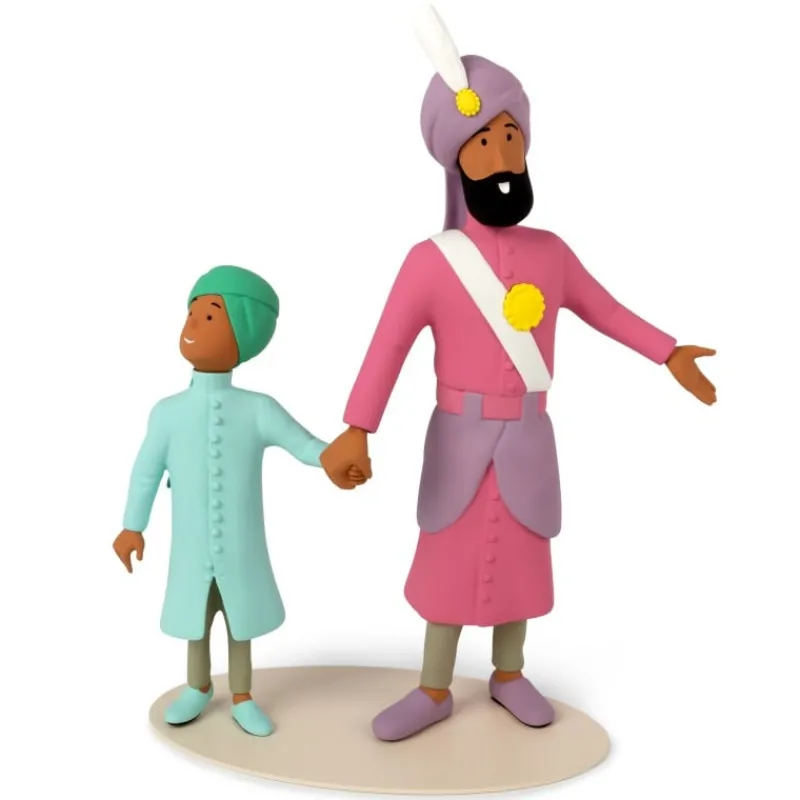 Pièces D'exception*Tintin Boutique Statuette Maharadjah et son fils