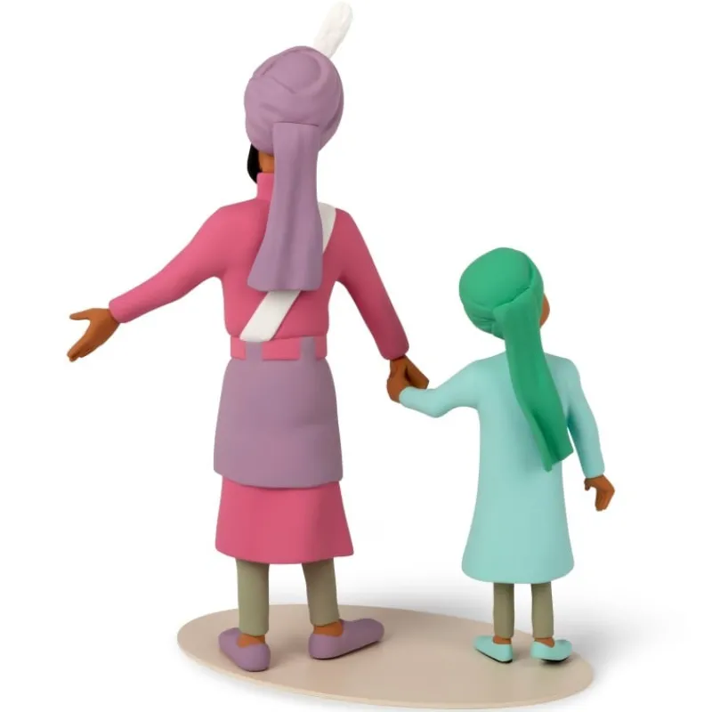 Pièces D'exception*Tintin Boutique Statuette Maharadjah et son fils