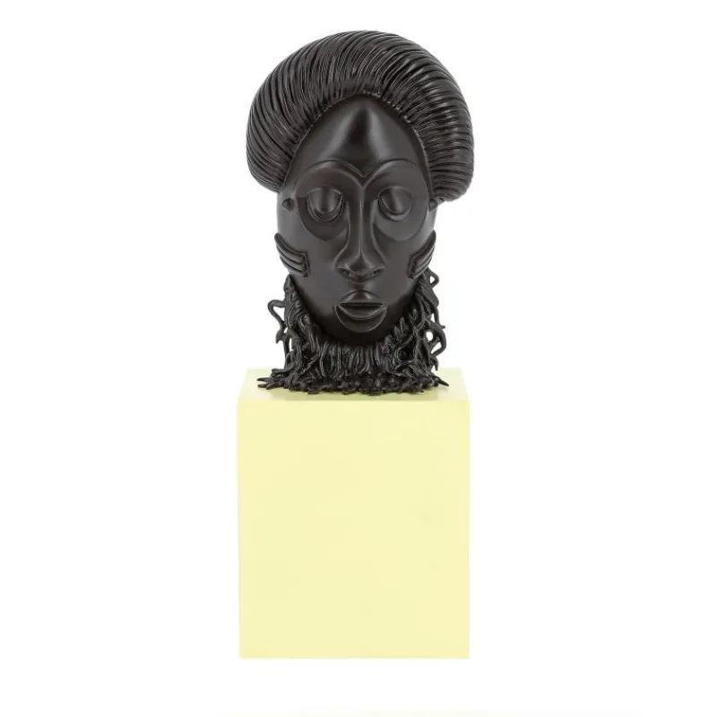 Pièces D'exception*Tintin Boutique Statuette Masque Africain