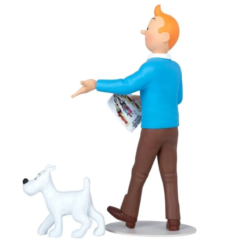 statuette_tintin_amp_milou_2.webp Pièces D'exception*Tintin Boutique Statuette Tintin & Milou